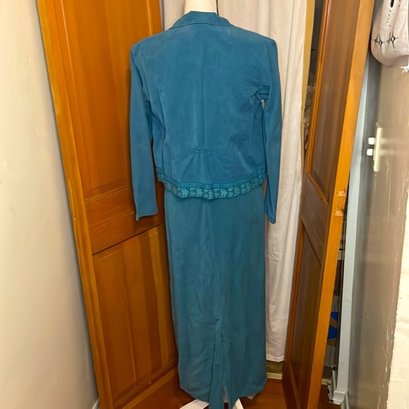 Vintage Coldwater Creek 2-piece dress & matching jacket size XS - Picture 6 of 9